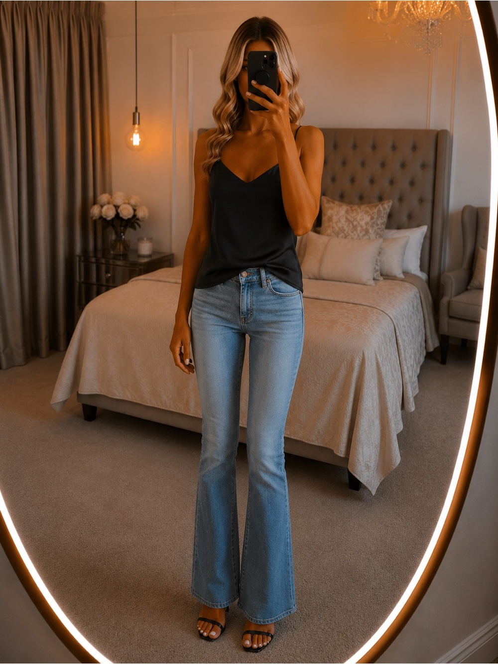 Satin tank